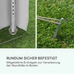 Sommerfest 4x6m 500 G/m² Partyzelt Festzelt PVC Wasserdicht Feuerfest -Outdoor Grills Verkaufsgeschäft 10029435 de 0009 logo