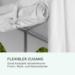 Sommerfest 4x8m 500 G/m² Partyzelt Festzelt PVC Wasserdicht Verzinkt -Outdoor Grills Verkaufsgeschäft 10029436 de 0007 logo