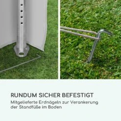 Sommerfest 6x12m 500 G/m² Partyzelt Festzelt PVC Wasserdicht Verzinkt -Outdoor Grills Verkaufsgeschäft 10029443 de 0009 logo