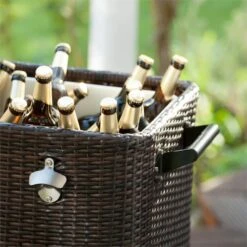 Springbreak Getränkewagen Kühlbox Terrassenkühlwagen 80l Rattandekor -Outdoor Grills Verkaufsgeschäft 10029648 yy 0005 logo