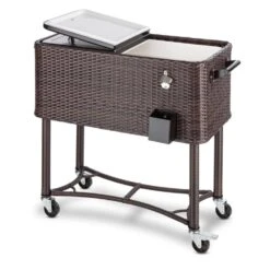 Springbreak Getränkewagen Kühlbox Terrassenkühlwagen 80l Rattandekor -Outdoor Grills Verkaufsgeschäft 10029648 yy 0006 logo