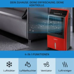 CTR-1 4-in-1 Luftkühler 360 M³/h 65 W 8 Ltr Fernbedienung Mobil -Outdoor Grills Verkaufsgeschäft 10029735 de 0003 usp
