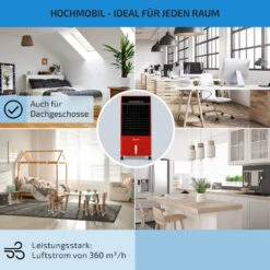 CTR-1 4-in-1 Luftkühler 360 M³/h 65 W 8 Ltr Fernbedienung Mobil -Outdoor Grills Verkaufsgeschäft 10029735 de 0005 usp