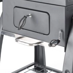 Bigfoot Holzkohlegrill Smoker BBQ-Grill 55 X 40 Cm Stahl Schwarz -Outdoor Grills Verkaufsgeschäft 10029763 yy 0006 detail Klarstein Bigfoot BBQ Grill Smoker