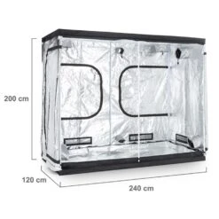 Eden Grow XL Growbox Growzelt Homegrow Indoor 240x120x200cm -Outdoor Grills Verkaufsgeschäft 10029769 yy 0004 logo grow tent