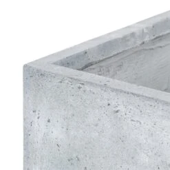 Solidflor Pflanzkübel Pflanzgefäß 79,5x38x38 Cm Fiberton Grau -Outdoor Grills Verkaufsgeschäft 10029842 yy 0003 detail Blumfeldt Solidflor Pflanztopf