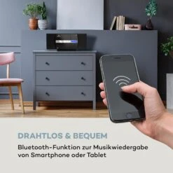 V-20 DAB Vertikal-Stereoanlage BT NFC CD MP3 USB DAB+ & UKW-Tuner -Outdoor Grills Verkaufsgeschäft 10029926 de 0003 logo