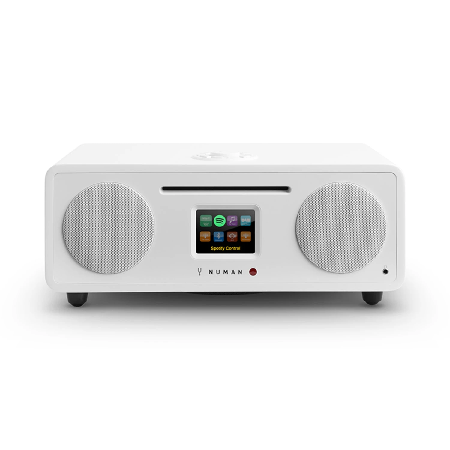 NUMAN Two – 2.1 Internet-Radio CD 30 W USB BT Spotify DAB+ App Podcast