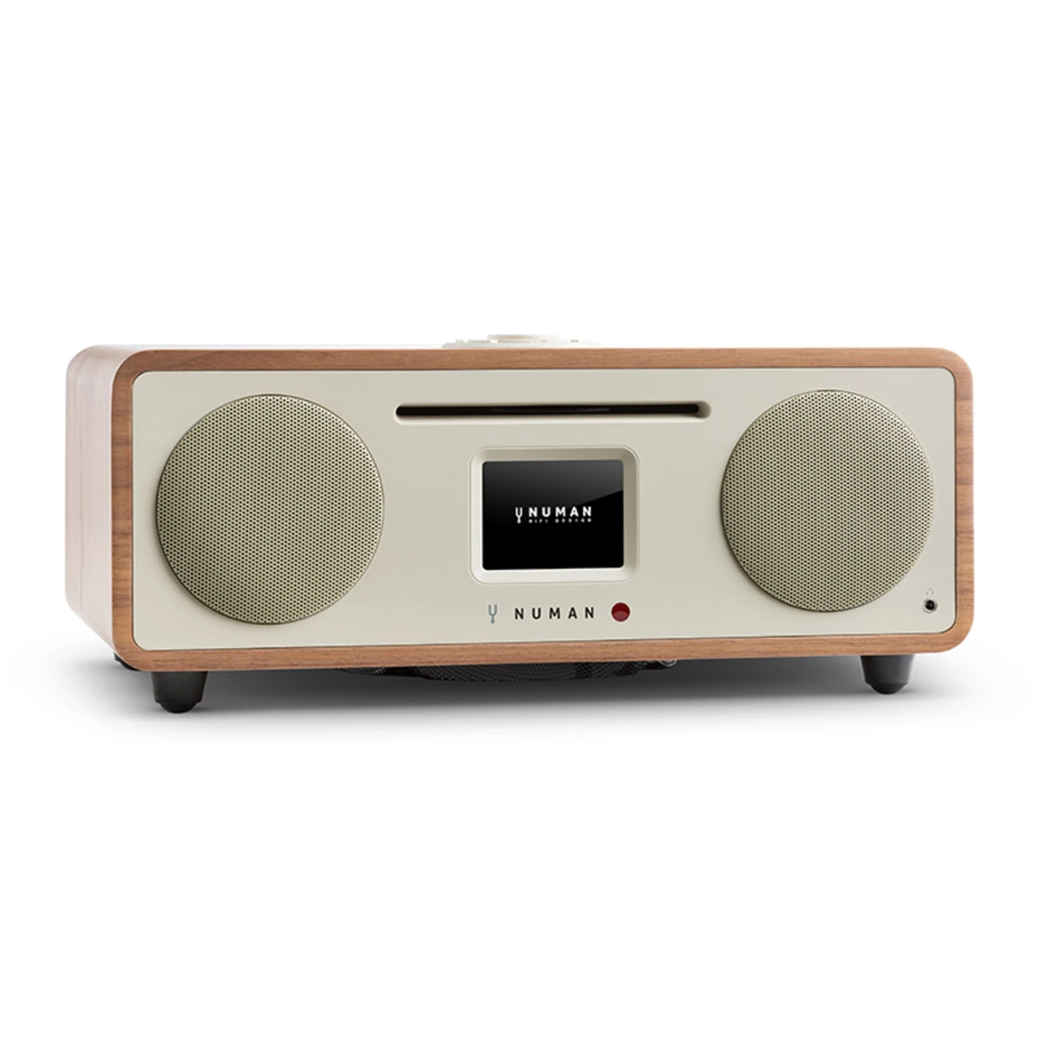 NUMAN Two – 2.1 Design Internet-Radio Mit CD-Player 30 W USB Bluetooth Spotify Connect DAB+ Steuerung Per App Podcast – Bild 2
