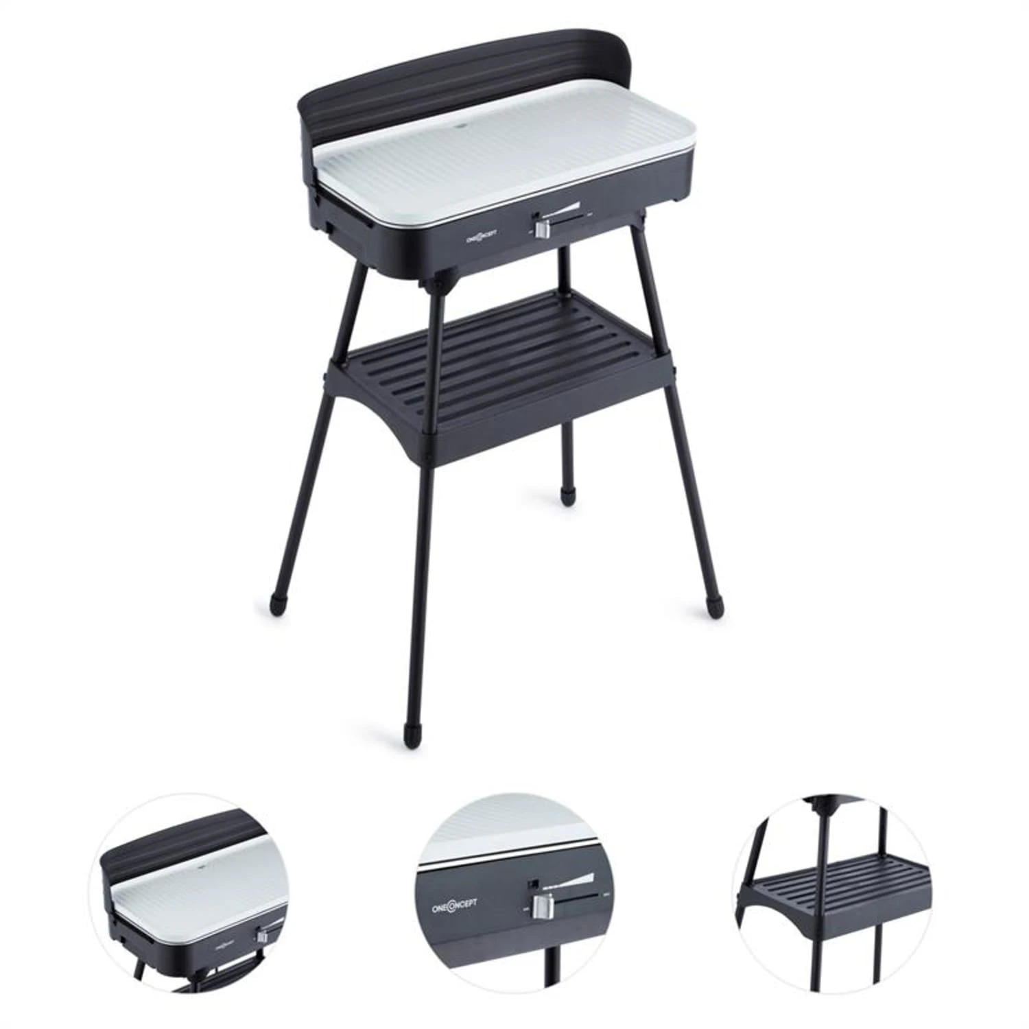 Porterhouse Elektrogrill Tischgrill 2200 W Keramikbeschichtung 3 Porterhouse Elektrogrill Tischgrill 2200 W Keramikbeschichtung – Bild 3