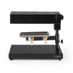 Appenzell 2G Traditioneller Raclette Grill 600 W Standgerät Schwarz -Outdoor Grills Verkaufsgeschäft 10030306 yy 0004 titel side Klarstein Appenzell 2G Raclette reedit