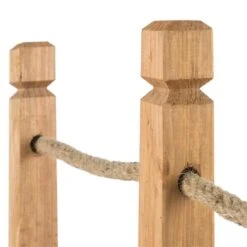 Rialto Gartenbrücke Zierbrücke 58x58x122cm (BxHxT) Tau Massivholz -Outdoor Grills Verkaufsgeschäft 10030331 yy 0005 detail Blumfeldt Rialto Gartenbruecke 58x58x122cm