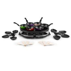 Woklette Tischgrill Raclette Wokset 1200 W 8 Personen Antihaft 8 Woklette Tischgrill Raclette Wokset 1200 W 8 Personen Antihaft -Outdoor Grills Verkaufsgeschäft 10030539 yy 0004 detail oneConcept Woklette Tischgrill Raclette Wok 1200W
