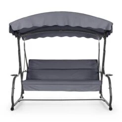 High Society Hollywoodschaukel Gartenschaukel 220 Cm Grau -Outdoor Grills Verkaufsgeschäft 10030611 yy 0003 detail Blumfeldt High Society Hollywoodschaukel dunkelblau