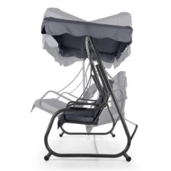 High Society Hollywoodschaukel Gartenschaukel 220 Cm Grau -Outdoor Grills Verkaufsgeschäft 10030611 yy 0005 titel side Blumfeldt High Society Hollywoodschaukel dunkelblau