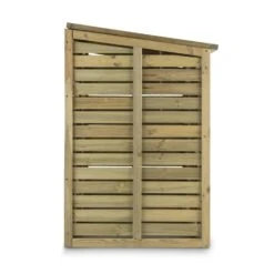 Ordnungshüter 2T Mülltonnenbox 145x130x87cm (BxHxT) 2 Tonnen Kiefer -Outdoor Grills Verkaufsgeschäft 10030718 yy 0004 titel side Double Wheelie Bin