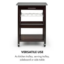 Vermont Servierwagen Küchenwagen 5 Etagen Holz Edelstahl Mobil -Outdoor Grills Verkaufsgeschäft 10030776 uk 0003 logo