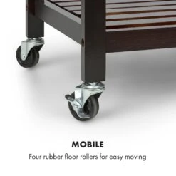 Vermont Servierwagen Küchenwagen 5 Etagen Holz Edelstahl Mobil -Outdoor Grills Verkaufsgeschäft 10030776 uk 0007 logo