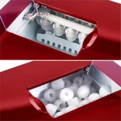 Ice Volcano 2G Eismaschine LED 12kg Je 24h 2l 6-12min Rot -Outdoor Grills Verkaufsgeschäft 10030849 yy 0008 detail Klarstein Ice Volcano 2G Eismaschine rot reedit v3