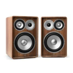 RETROSPECTIVE 1978 MKII - Drei-Wege-Regallautsprecher Paar Walnuss