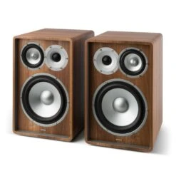 RETROSPECTIVE 1978 MKII - Drei-Wege-Regallautsprecher Paar Walnuss -Outdoor Grills Verkaufsgeschäft 10030960 yy 0005 front NUMAN Retrospective 1978 MKII Lautsprecher Walnuss