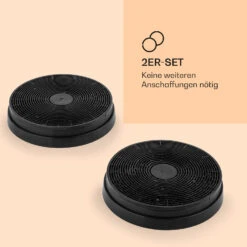 Aktivkohlefilter Für Dunstabzugshauben Ersatzteil 2 Filter Ø17,5 Cm -Outdoor Grills Verkaufsgeschäft 10030983 de 0003 logo