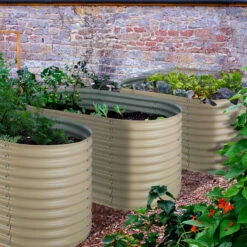 High Grow Hochbeet Gartenbeet 1,6m Zink-Alu-Beschichtung Beige 8 High Grow Hochbeet Gartenbeet 1,6m Zink-Alu-Beschichtung Beige -Outdoor Grills Verkaufsgeschäft 10031114 uk 0003 logo