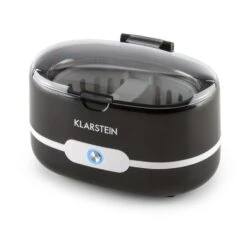 Superpure Ultraschallreiniger Brillenreiniger Schmuckreiniger Schwarz -Outdoor Grills Verkaufsgeschäft 10031205 yy 0005 front Klarstein Superpure Ultraschallreiniger schwarz