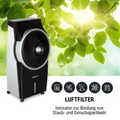 Kingcool 4-in-1 Luftkühler 2340 M³/h 95 W 8 Liter Mobil Fernbedienung -Outdoor Grills Verkaufsgeschäft 10031341 de 0006 usp