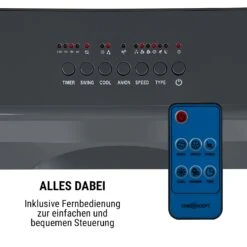 Kingcool 4-in-1 Luftkühler 2340 M³/h 95 W 8 Ltr Mobil Fernbedienung -Outdoor Grills Verkaufsgeschäft 10031342 de 0005 usp