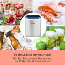 On-The-Rocks Eismaschine LED | 12kg Je 24h | 2.1l | Edelstahl Schwarz -Outdoor Grills Verkaufsgeschäft 10031372 de 0003 usp