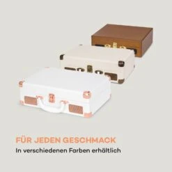 Nostalgy By Auna Peggy Sue Retro-Plattenspieler LP USB AUX MDF-Koffer -Outdoor Grills Verkaufsgeschäft 10031389 de 0005 logo