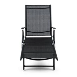 Modena Sonnenliege 64x85x170cm Aluminium/Stahlrohr Schwarz -Outdoor Grills Verkaufsgeschäft 10031441 yy 0003 detail Blumfeldt Modena Sonnenliege 64x85x170cm schwarz