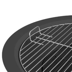 Mithras Feuerschale Ø75cm Funkenschutz Ø60cm Grillrost Gusseisen Stahl -Outdoor Grills Verkaufsgeschäft 10031450 uk 0006 detail Blumfeldt Mithras Feuerschale