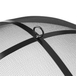 Mithras Feuerschale Ø75cm Funkenschutz Ø60cm Grillrost Gusseisen Stahl -Outdoor Grills Verkaufsgeschäft 10031450 yy 0005 detail Blumfeldt Mithras Feuerschale