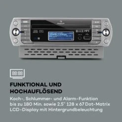 KR-500 CD Küchenradio, Internetradio, Integriertes WiFi, CD/Mp3-Player -Outdoor Grills Verkaufsgeschäft 10031477 de 0008 logo