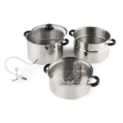 Applebee Dampf-Entsafter Elektrisch 1500W Ø25cm 8 Liter Edelstahl -Outdoor Grills Verkaufsgeschäft 10031478 yy 0003 detail Klarstein Applebee Dampf Entsafter 1500W Edelstahl