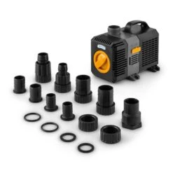 Lagoon 4500 Teichpumpe Bachlaufpumpe Tauchpumpe 4500l/h 30W Adapterset -Outdoor Grills Verkaufsgeschäft 10031485 yy 0008 detail Waldbeck Lagoon 4500 Teichpumpe Bachlaufpumpe