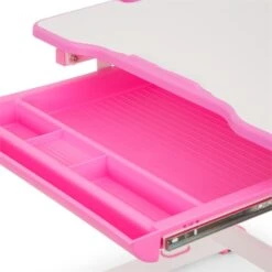 Tommi Kinderschreibtisch-Set 2-tlg. Tisch Stuhl Höhenverstellbar -Outdoor Grills Verkaufsgeschäft 10031519 yy 0007 detail oneConcept Annika Kinderschreibtisch Set pink