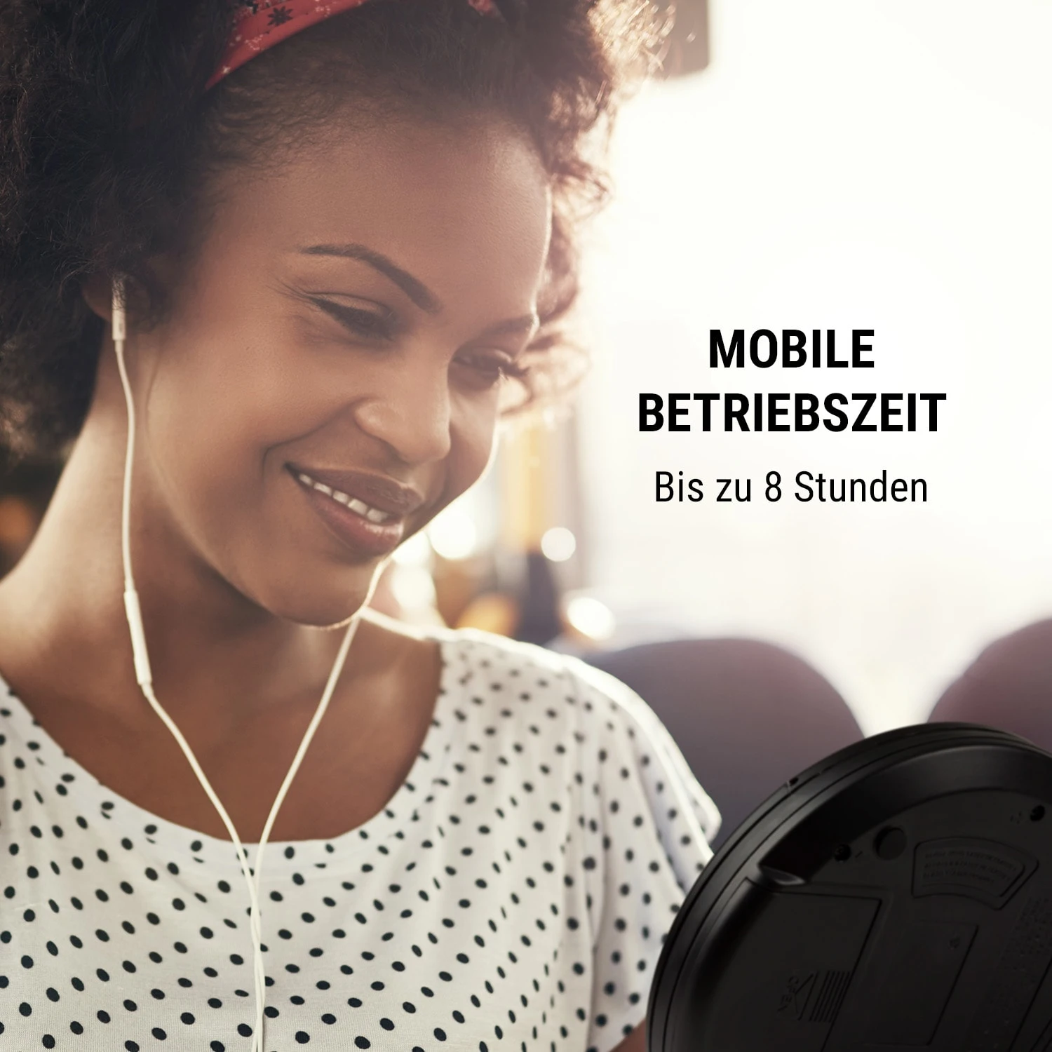 CDC 100 MP3 Discman CD-Player CD-R/-RW/-MP3 Antishock ESP Micro-USB 2 CDC 100 MP3 Discman CD-Player CD-R/-RW/-MP3 Antishock ESP Micro-USB – Bild 2