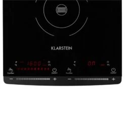 VariCook Slim Induktionskochfeld 2 Kochplatten 2900W 60-240 °C Schwarz -Outdoor Grills Verkaufsgeschäft 10031757 yy 0005 detail Black glass A grade top induction cooker
