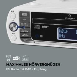 KR-400 CD Küchenradio, DAB+/PLL FM, CD/Mp3-Player Silber -Outdoor Grills Verkaufsgeschäft 10031880 de 0004 logo