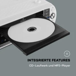 KR-400 CD Küchenradio, DAB+/PLL FM, CD/Mp3-Player Silber -Outdoor Grills Verkaufsgeschäft 10031880 de 0005 logo