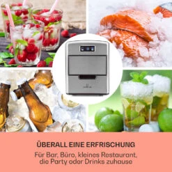 Metropolitan Eiswürfelmaschine 12kg/24h Digitales Display -Outdoor Grills Verkaufsgeschäft 10031881 de 0003 usp