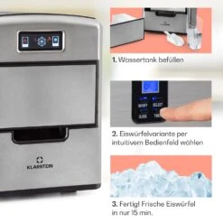 Metropolitan Eiswürfelmaschine 12kg/24h Digitales Display -Outdoor Grills Verkaufsgeschäft 10031881 de 0004 usp