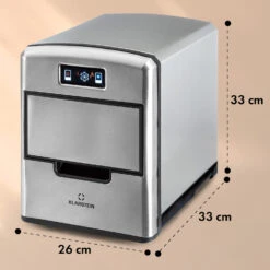 Metropolitan Eiswürfelmaschine 12kg/24h Digitales Display -Outdoor Grills Verkaufsgeschäft 10031881 yy 0011 dimensions