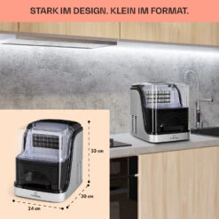 Kristall Eiswürfelmaschine Kristalleis 2 Größen 2,5l Wassertank -Outdoor Grills Verkaufsgeschäft 10031891 de 0006 usp