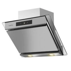 Balzac 60 Dunstabzugshaube 60 Cm 210W 610m³/h LED Touch Edelstahl Glas -Outdoor Grills Verkaufsgeschäft 10031902 yy 0010 front Klarstein Balzac 60 Dunstabzugshaube Edelstahl