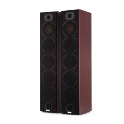 V7B 4-Wege-Bassreflex-Standlautsprecher Tower-Konstruktion 440W -Outdoor Grills Verkaufsgeschäft 10031927 yy 0008 front auna V7B Standlautsprecher mahagoni