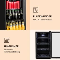 Beersafe 4XL Kühlschrank 124 Liter 4 Böden Panoramaglastür Edelstahl -Outdoor Grills Verkaufsgeschäft 10031929 de 0004 logo